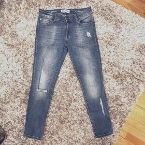 DL1961 Mid-Rise Florence Instasculpt Cropped Jeans - Size 26